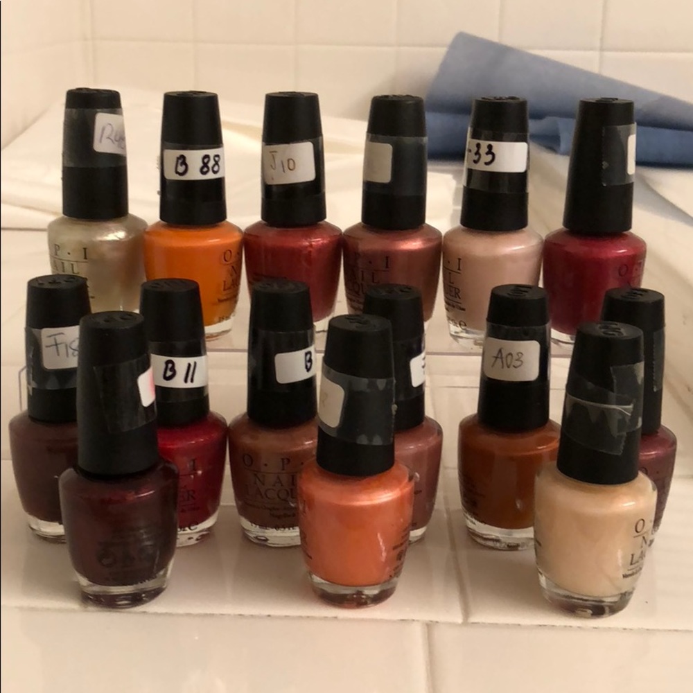 OPI nail colors